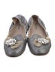 Miu Miu Glitter Colorblock Pattern Flats