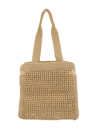 Miu Miu Raffia Evening Bag