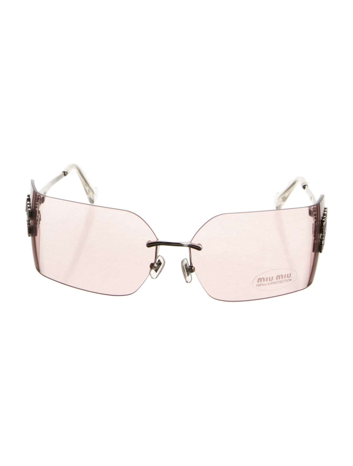 Miu Miu Square Tinted Sunglasses