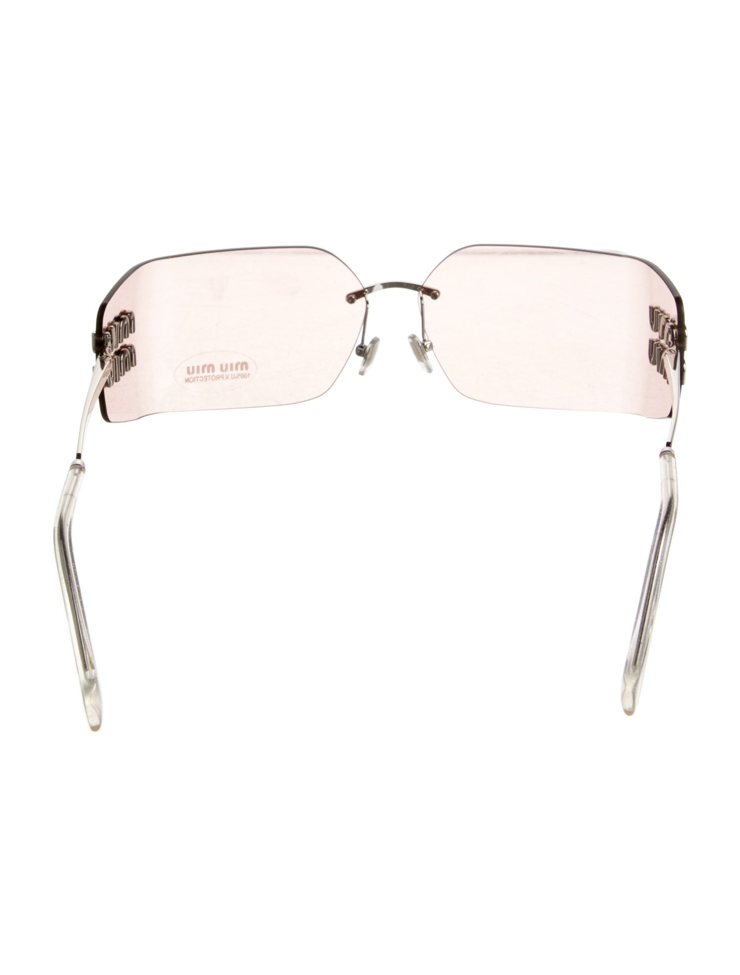 Miu Miu Square Tinted Sunglasses