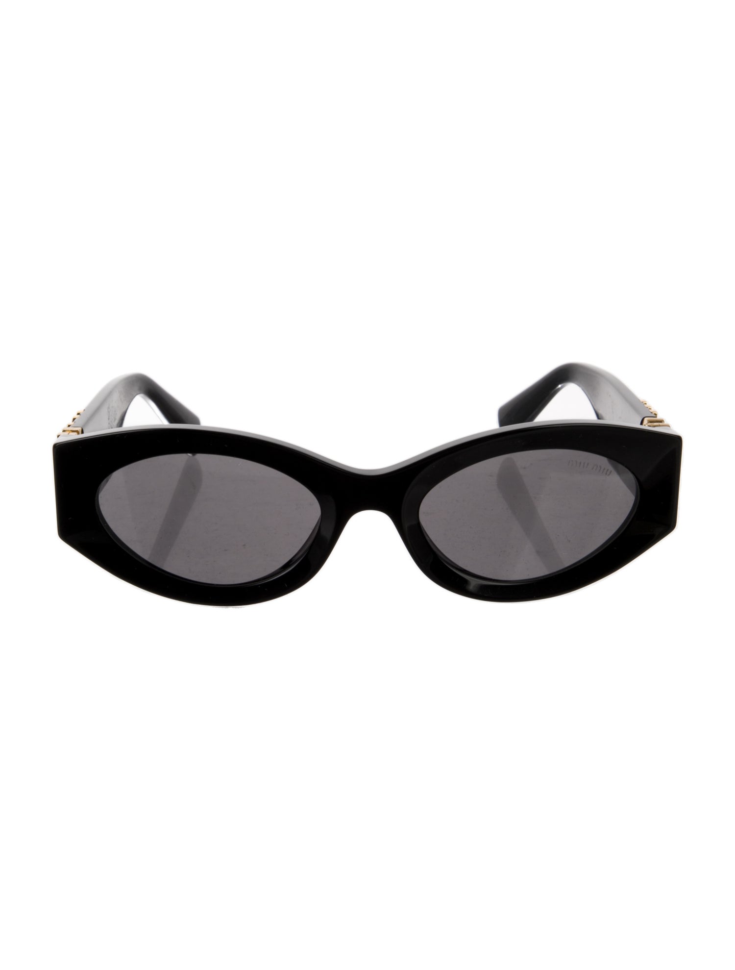 Miu Miu Round Tinted Sunglasses