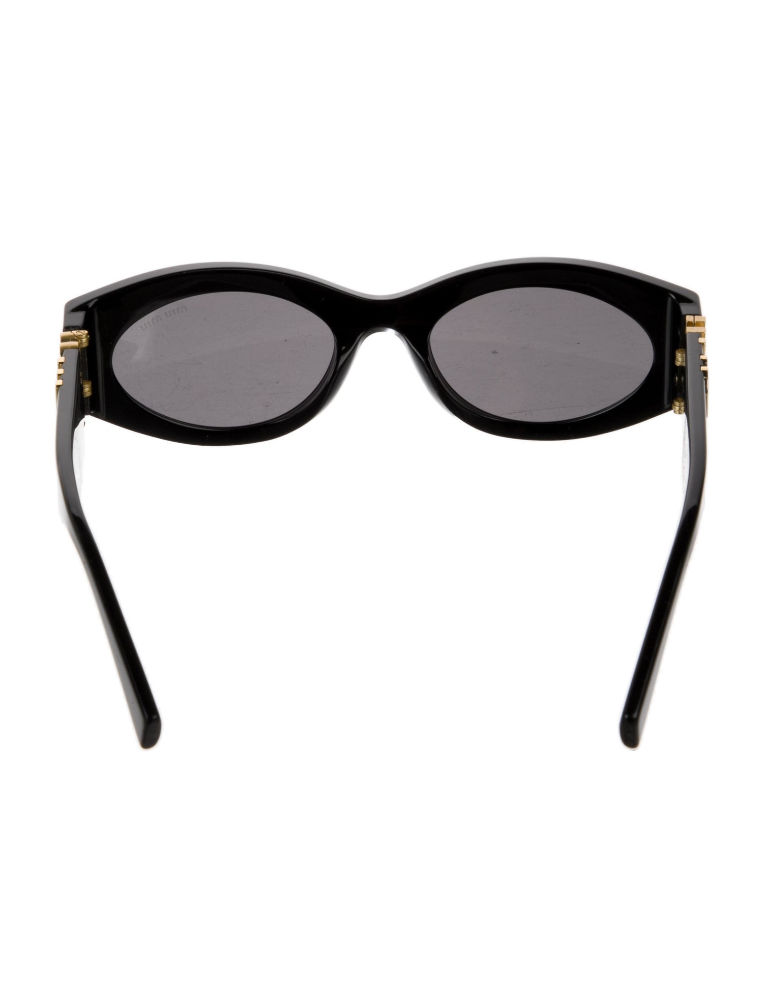 Miu Miu Round Tinted Sunglasses