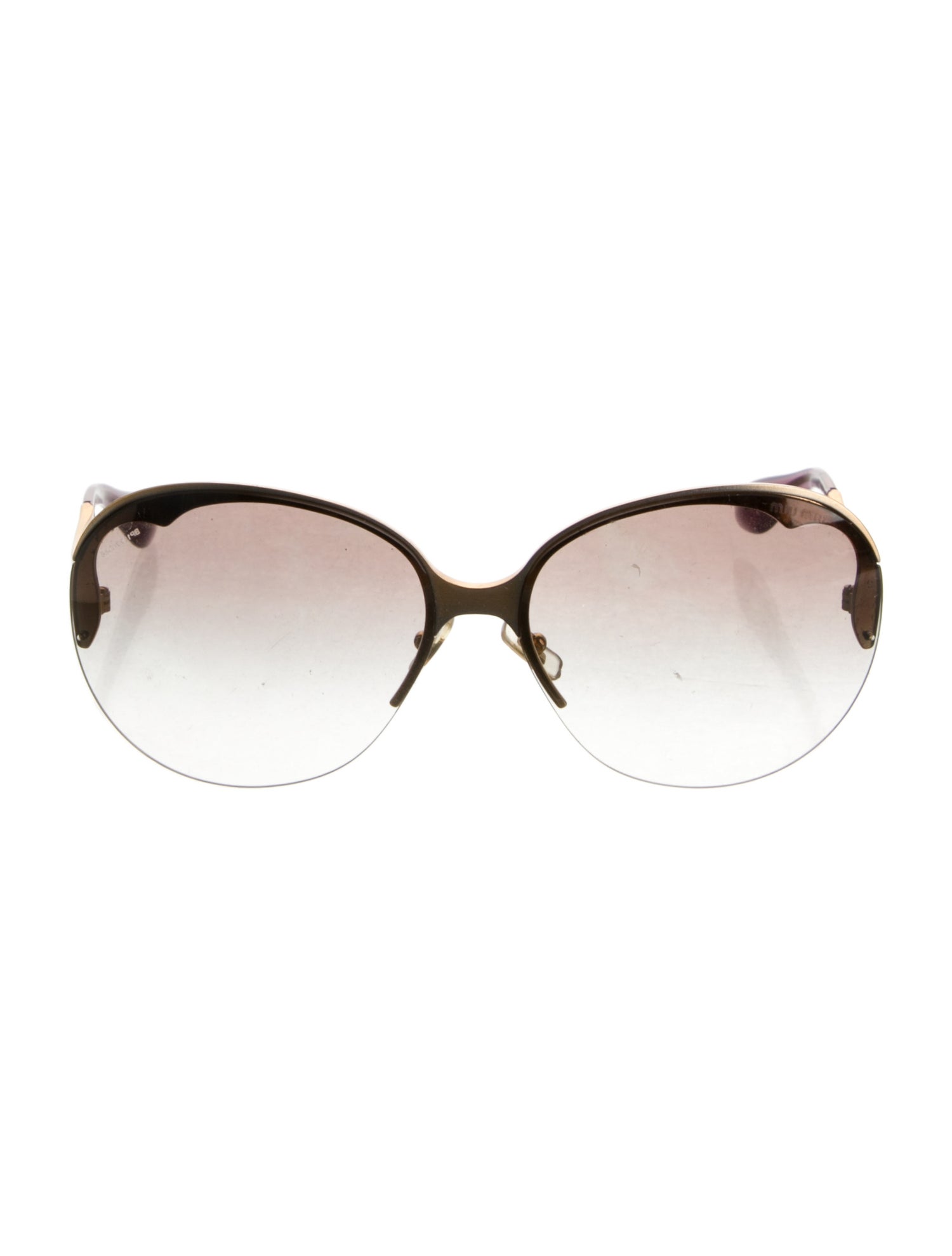 Miu Miu Oversize Gradient Sunglasses