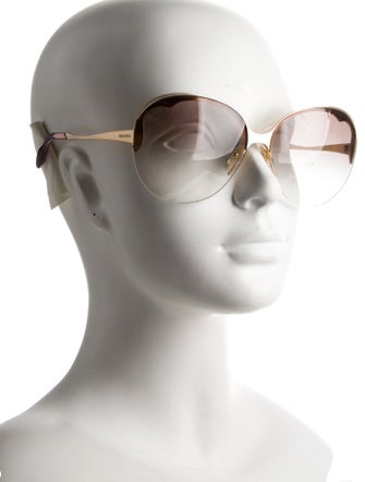 Miu Miu Oversize Gradient Sunglasses