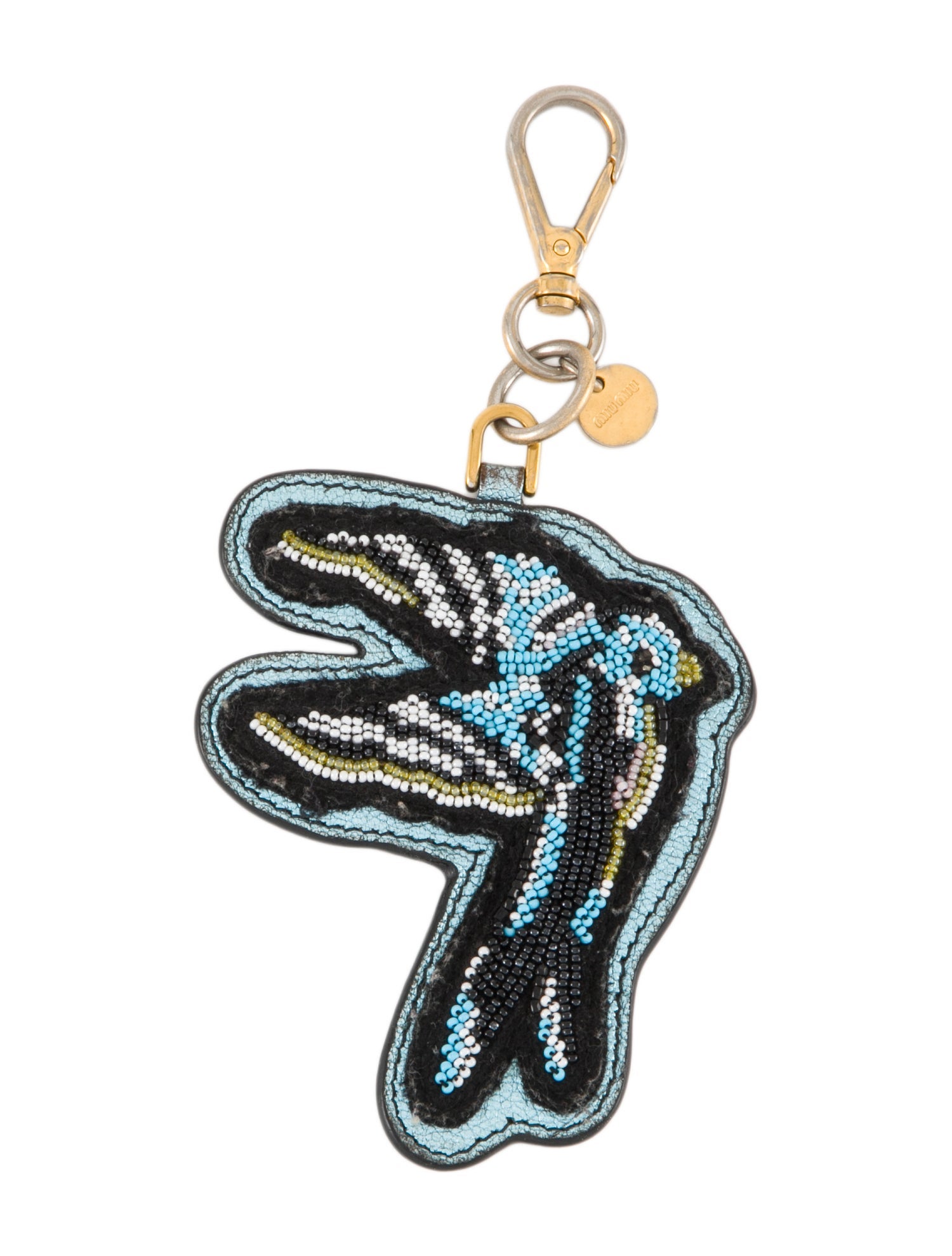 Miu Miu Beaded Keychain