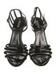 Miu Miu Patent Leather T-Strap Sandals