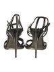 Miu Miu Patent Leather T-Strap Sandals