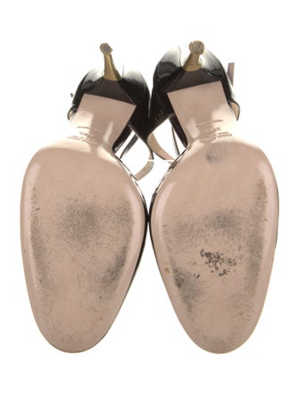 Miu Miu Patent Leather T-Strap Pumps