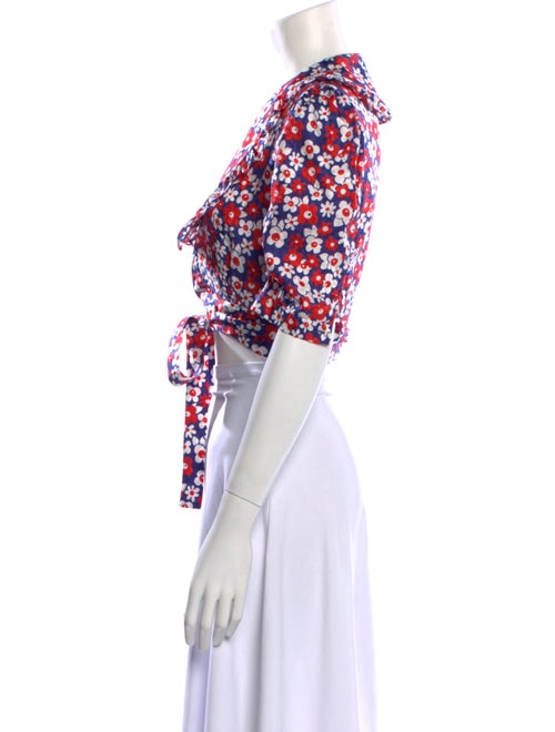 Miu Miu 2021 Silk Crop Top