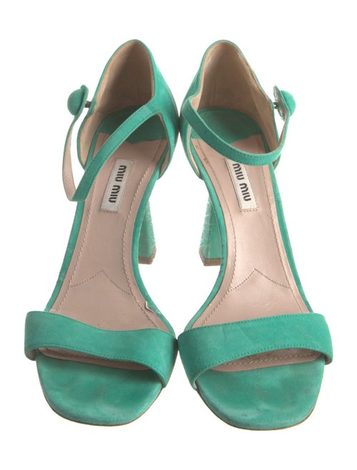 Miu Miu Suede Sandals