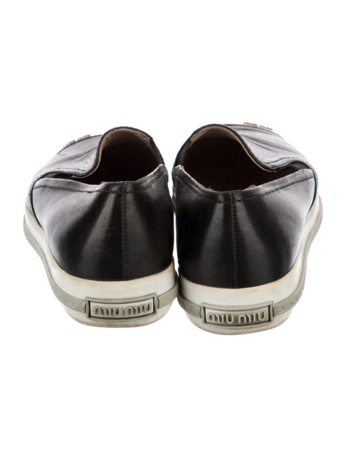 Miu Miu Leather Sneakers