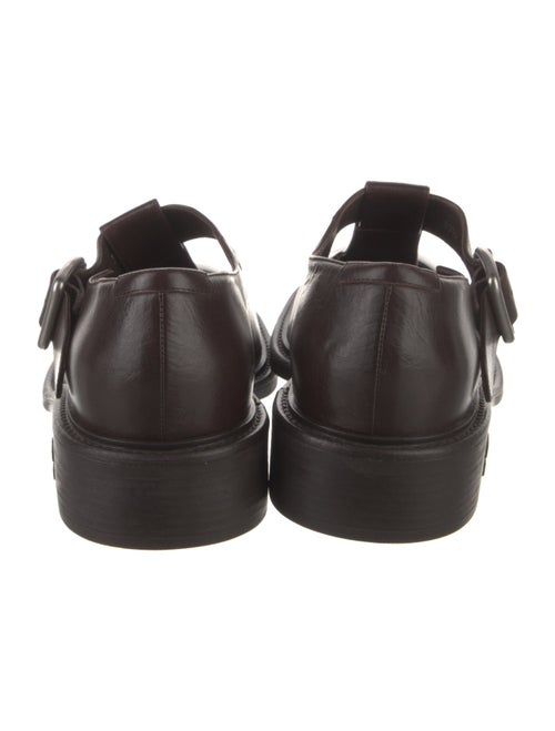 Miu Miu Leather Mary Jane Flats