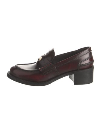 Miu Miu Leather Loafers