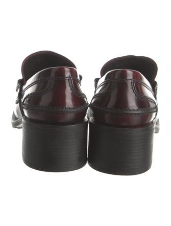 Miu Miu Leather Loafers