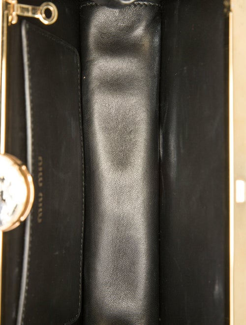 Miu Miu Leather Evening Bag