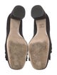 Miu Miu Suede Chain-Link Accents Pumps