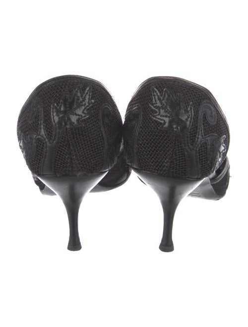 Miu Miu Mesh Mesh Accents D'Orsay Pumps