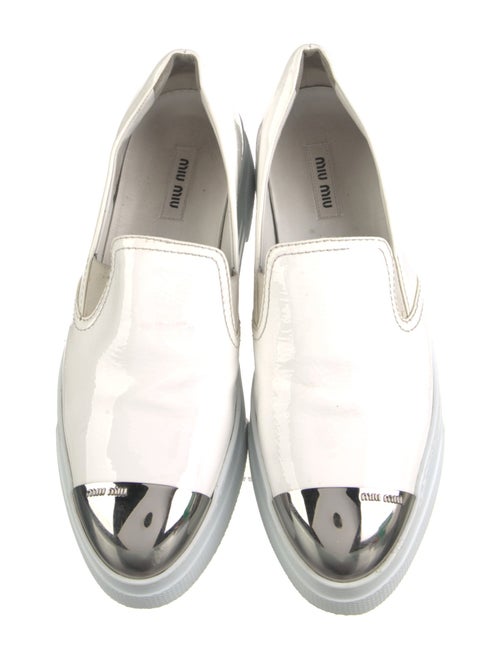 Miu Miu Patent Leather Sneakers