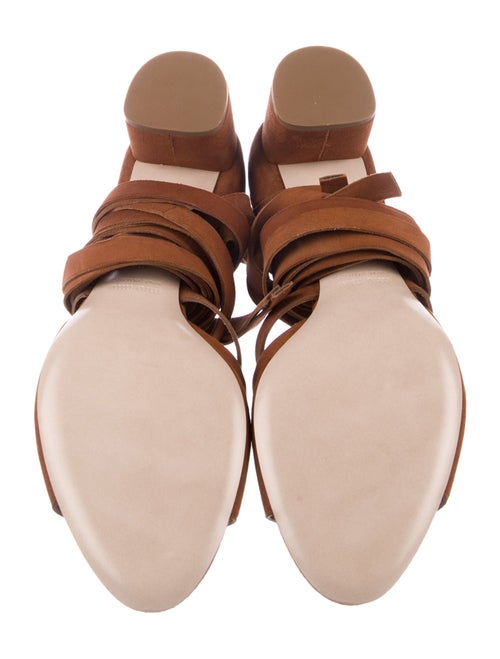 Miu Miu Suede Gladiator Sandals