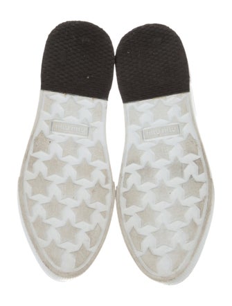 Miu Miu Patent Leather Loafer Sneakers