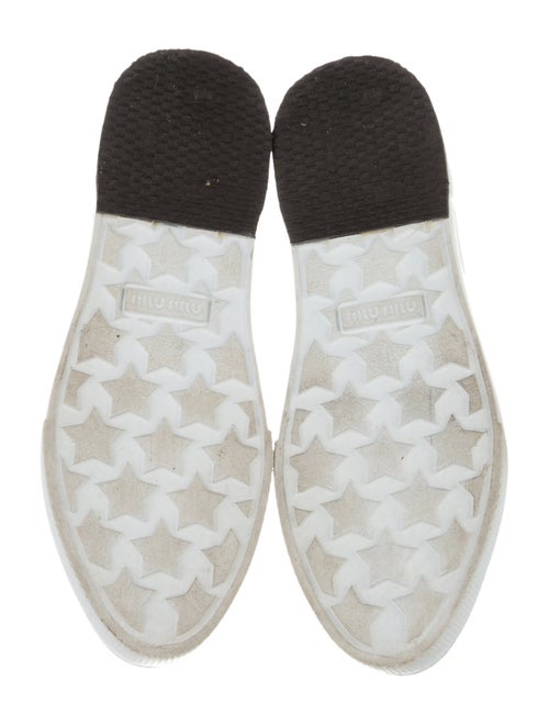 Miu Miu Patent Leather Loafer Sneakers
