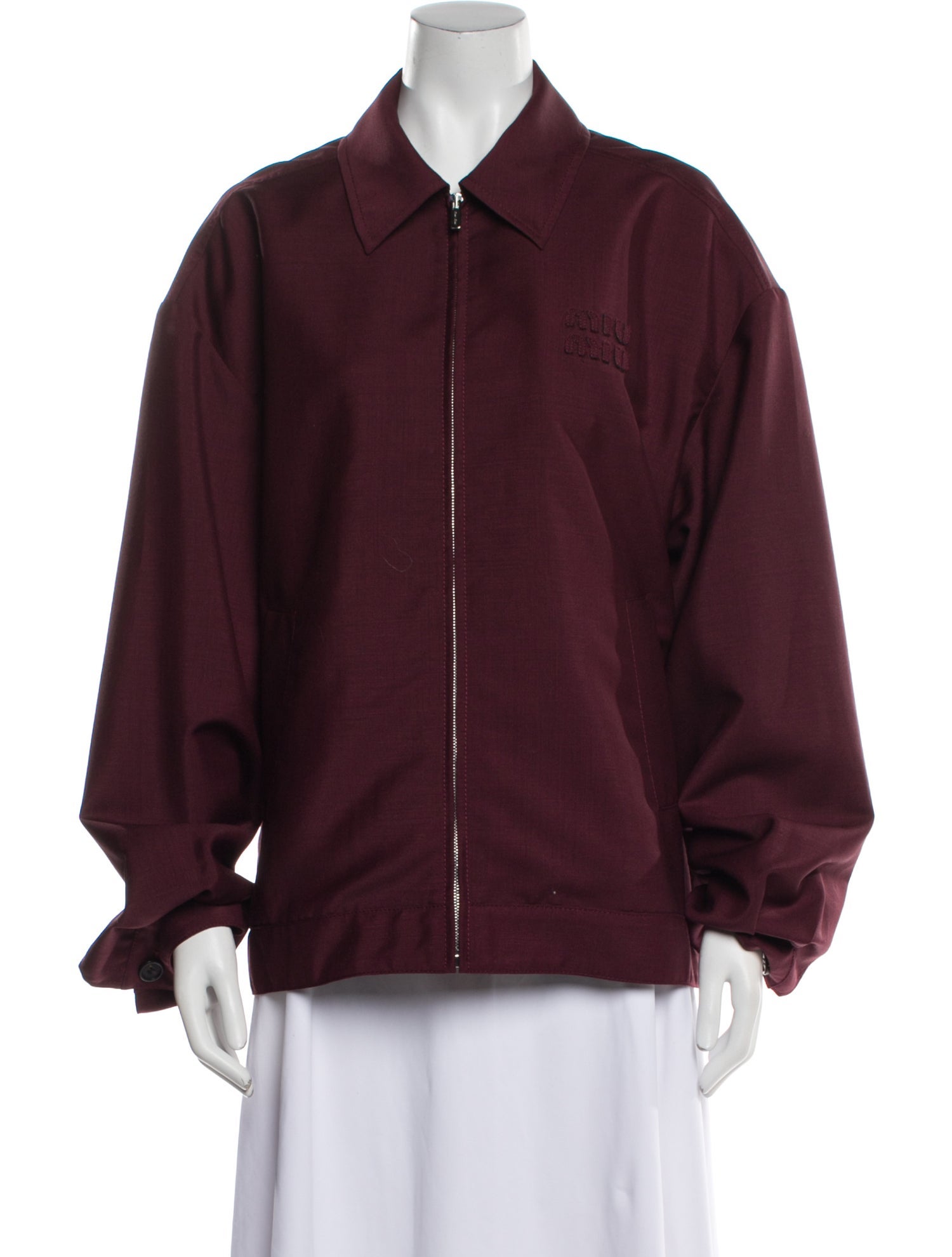 Miu Miu 2024 Mohair Bomber Jacket