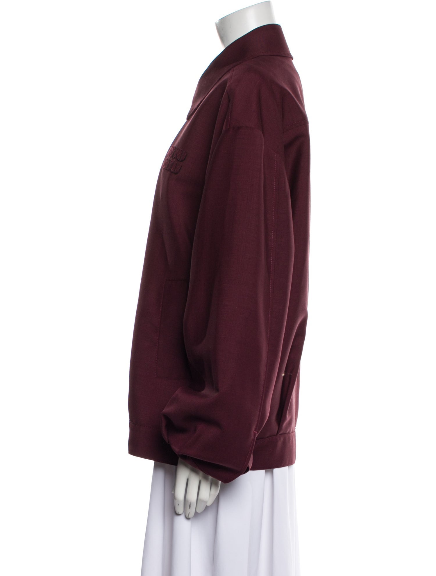 Miu Miu 2024 Mohair Bomber Jacket