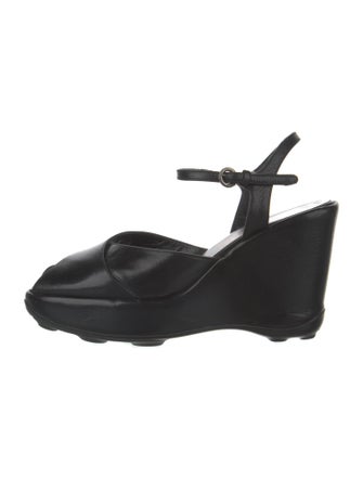 Miu Miu Leather Sandals