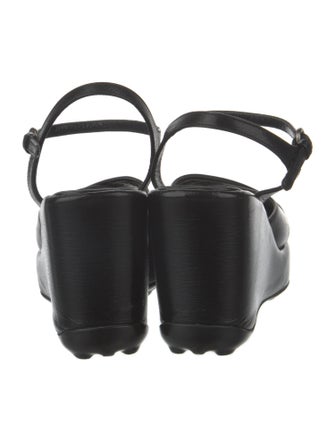 Miu Miu Leather Sandals