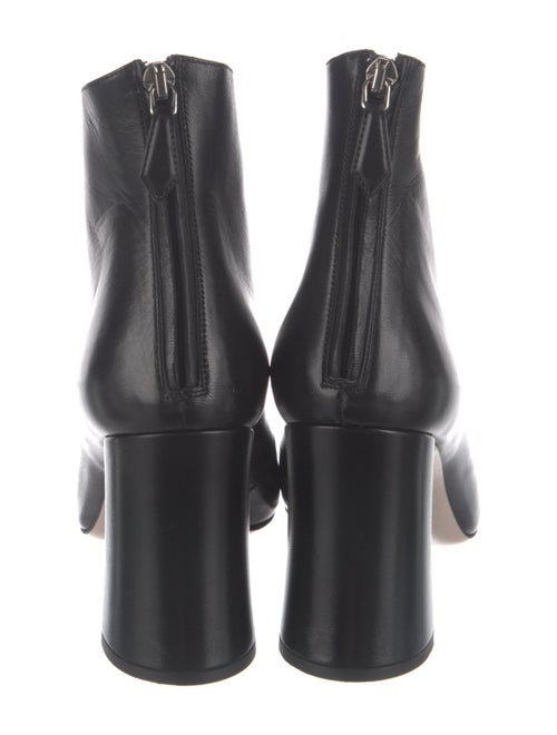 Miu Miu Leather Lace-Up Boots