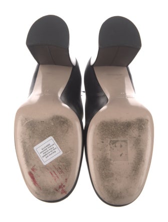 Miu Miu Leather Lace-Up Boots