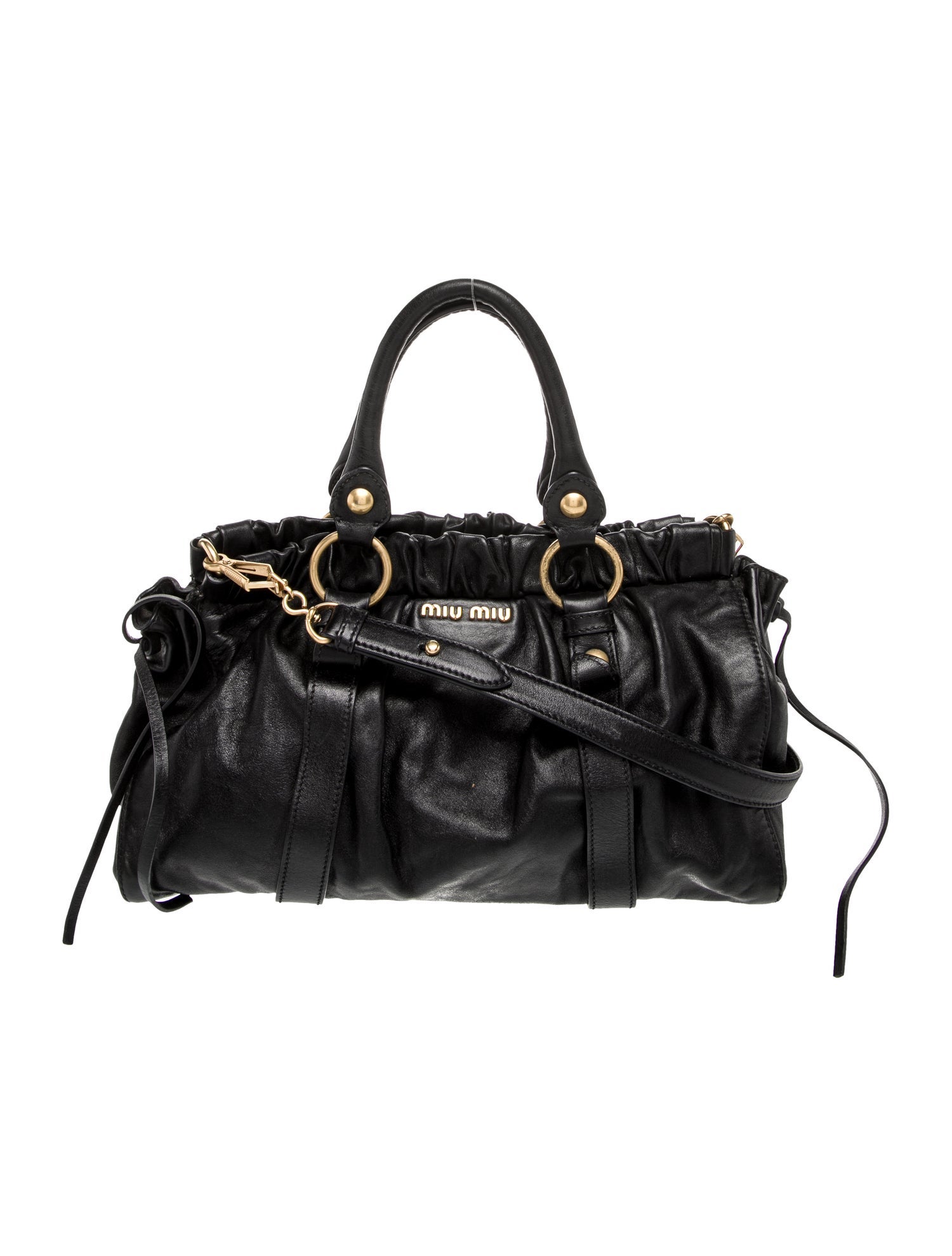 Miu Miu Leather Shoulder Bag