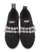 Miu Miu Crystal Embellishments Sneakers