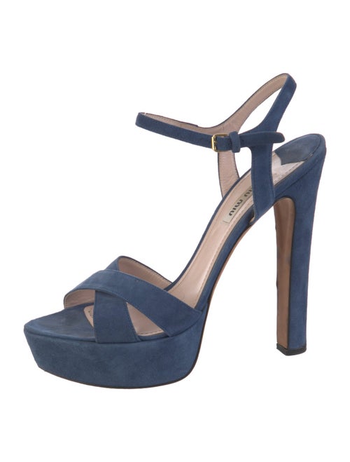 Miu Miu Suede Slingback Pumps