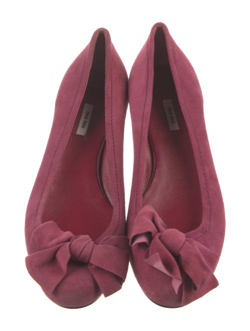 Miu Miu Suede Flats
