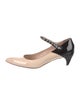 Miu Miu Spike Accents Patent Leather Pumps