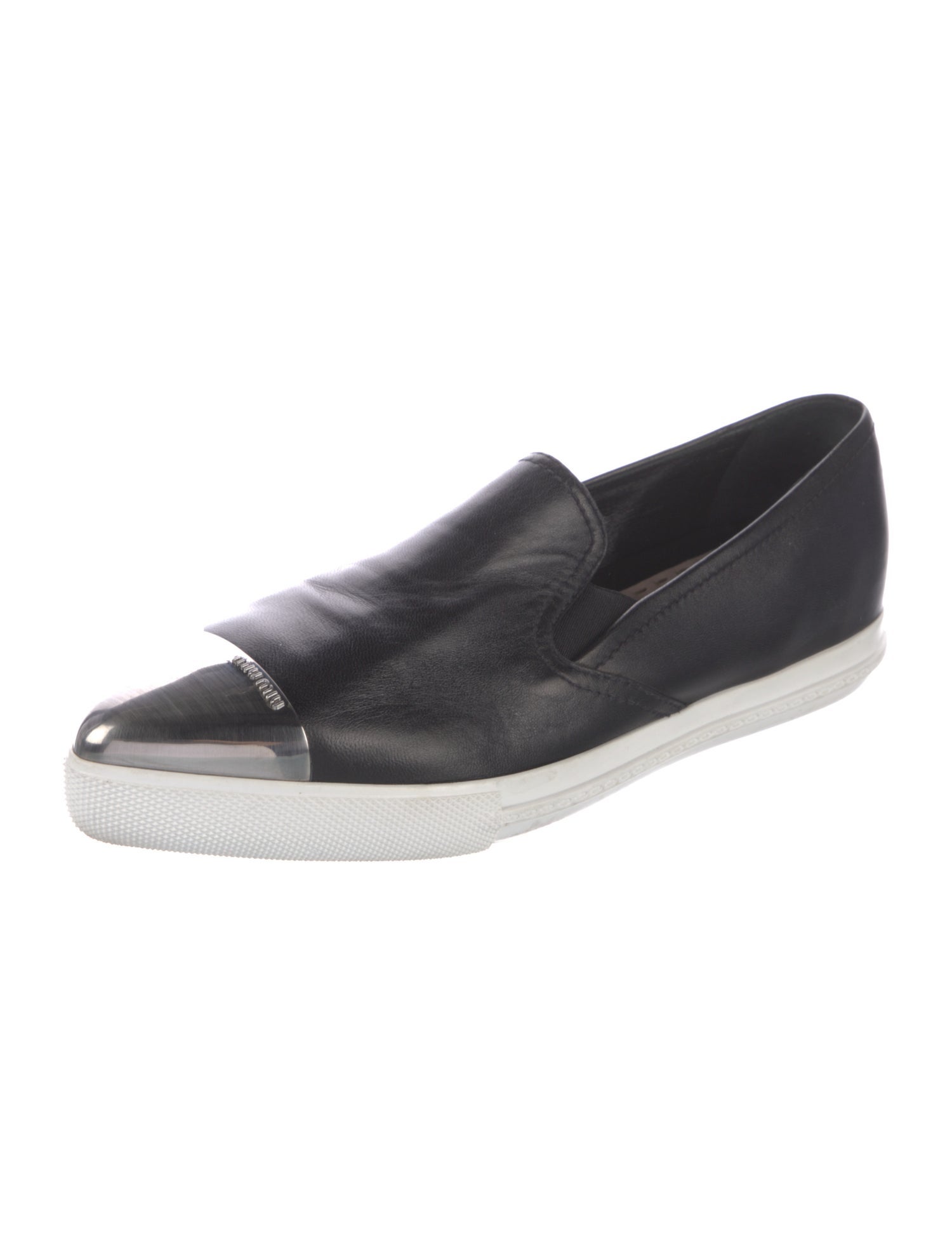 Miu Miu Leather Sneakers