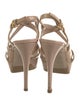 Miu Miu Patent Leather Slingback Sandals