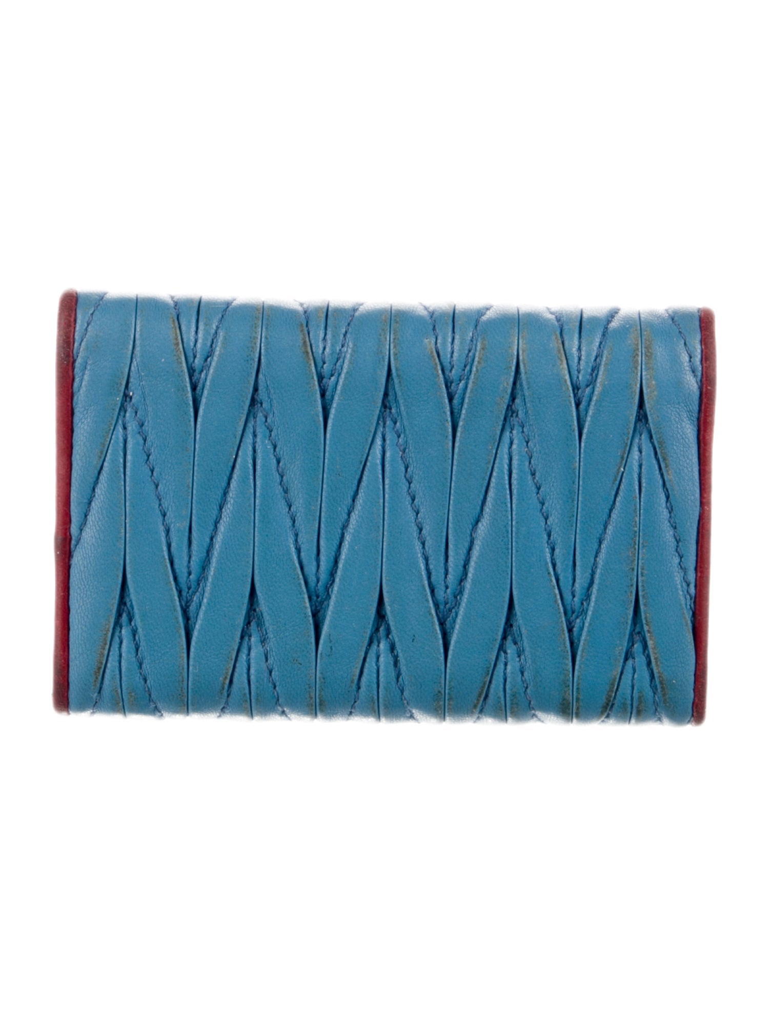 Miu Miu Leather Keychain