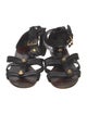 Miu Miu Leather Sandals