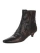Miu Miu Python Animal Print Boots