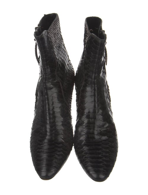 Miu Miu Python Animal Print Boots