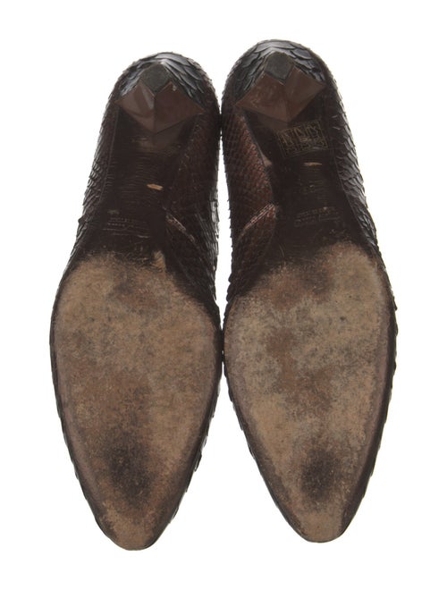 Miu Miu Python Animal Print Boots