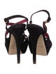 Miu Miu Suede Slingback Sandals