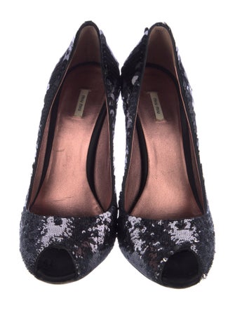 Miu Miu Sequins Sequin Embellishments Pumps