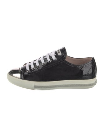 Miu Miu Patent Leather Sneakers