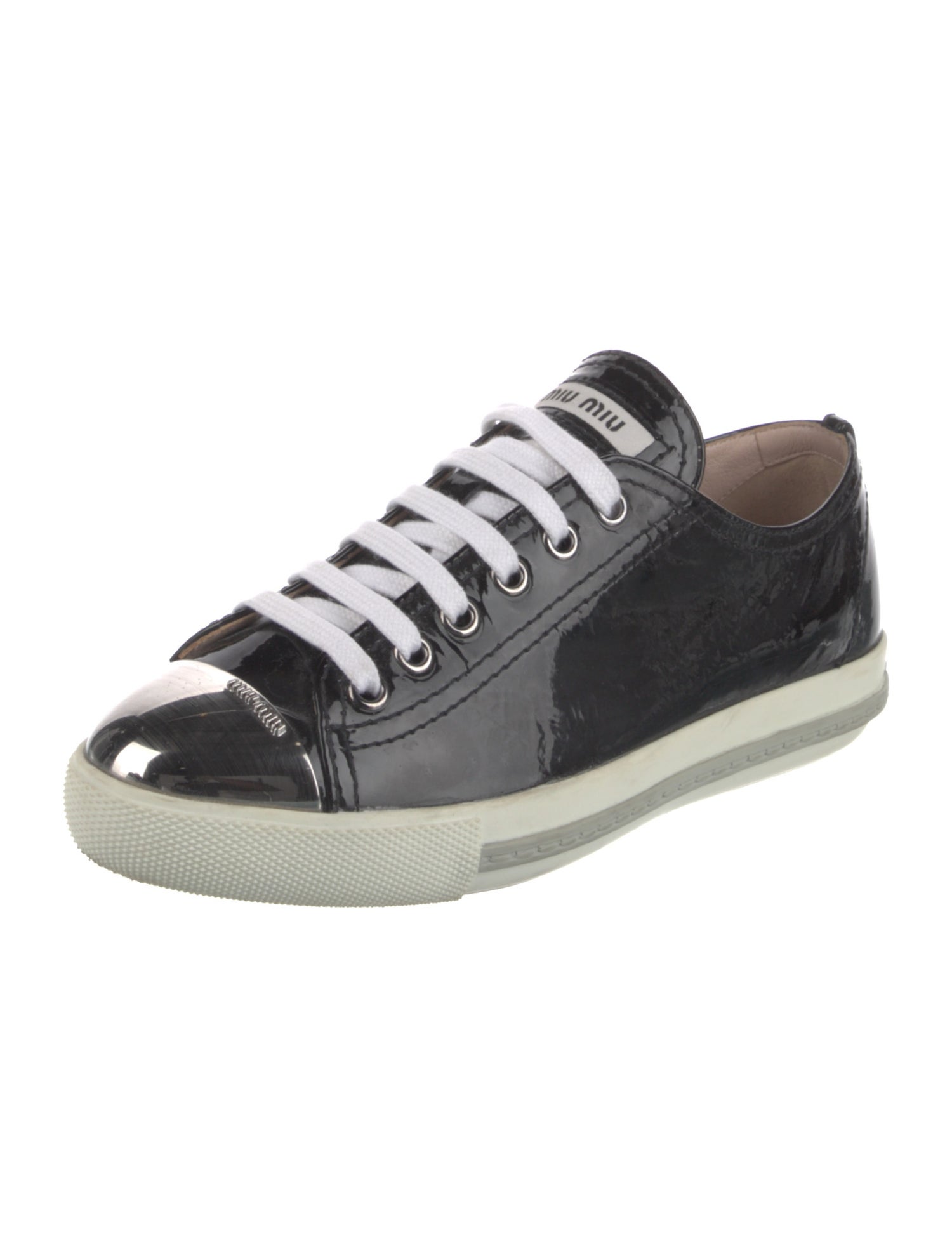 Miu Miu Patent Leather Sneakers