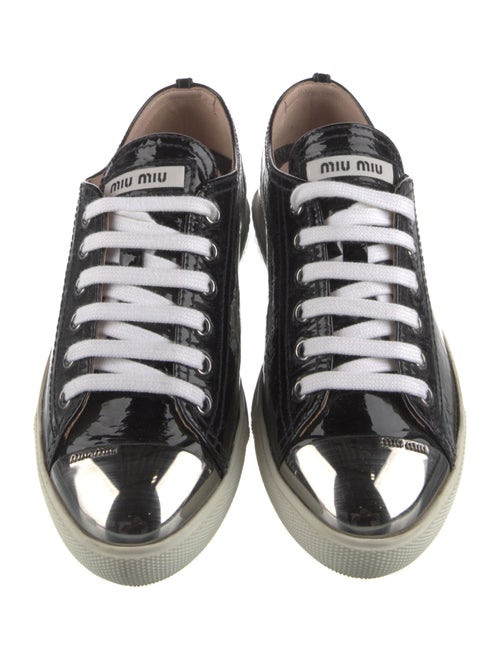 Miu Miu Patent Leather Sneakers