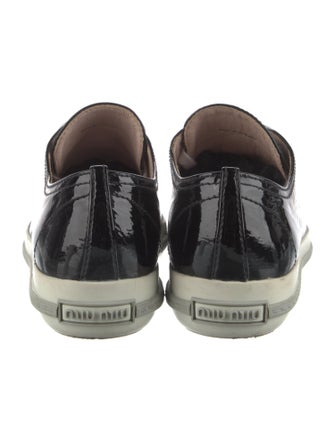 Miu Miu Patent Leather Sneakers