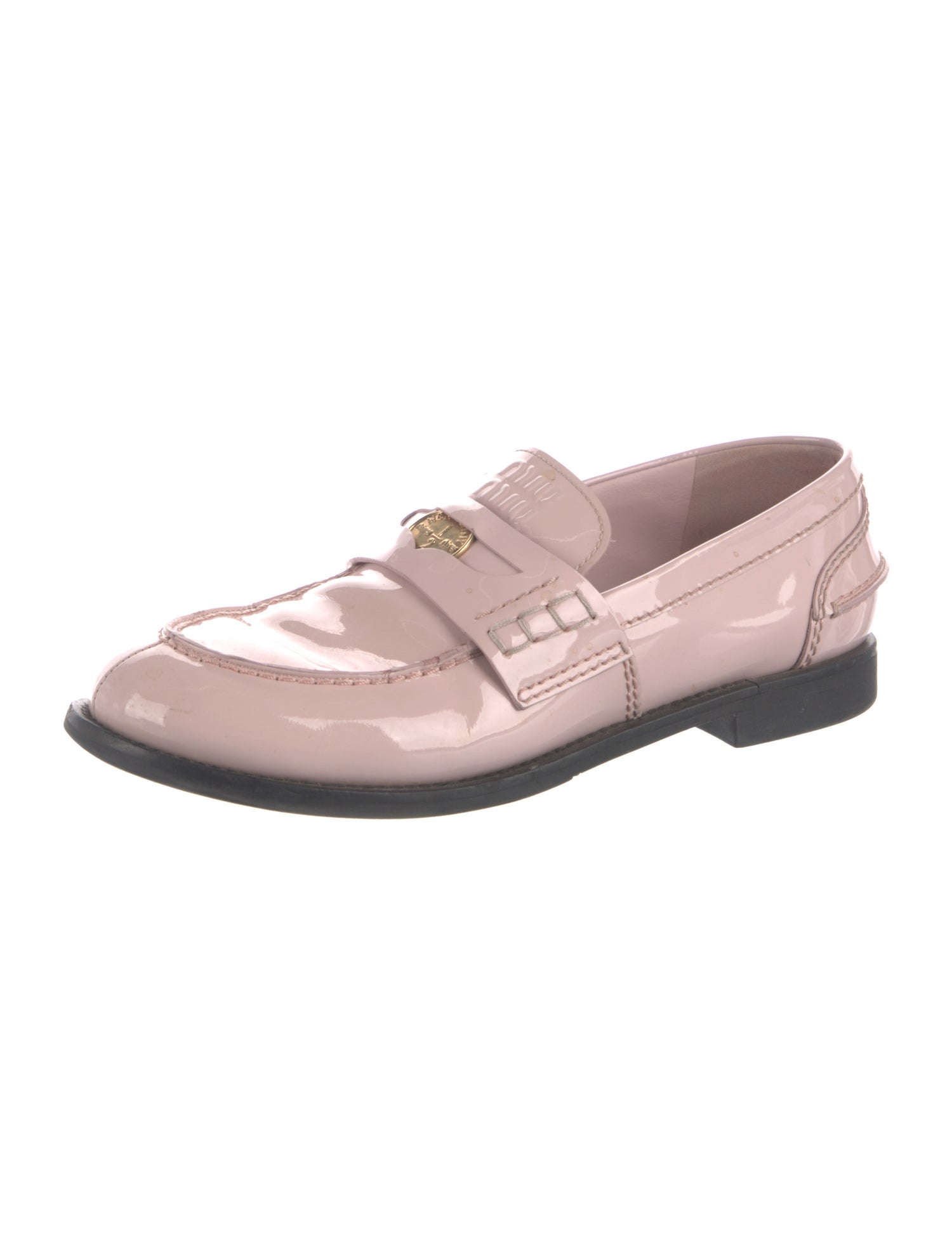 Miu Miu Patent Leather Loafers